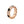 SERPENTI RING PINK GOLD BLACK MOP DIAMOND PAVED 4MM