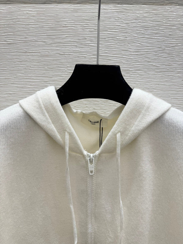 CE 2026 Hooded Zip-up Cardigan Wool 430389