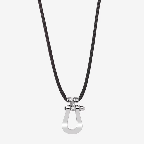 COLLANA CON PENDENTE DIAMANTI FORCE 10 MODELLO GRANDE