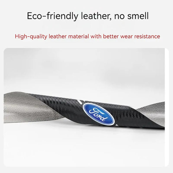 ( 4PCS ) Carbon Car Door Sills Stickers