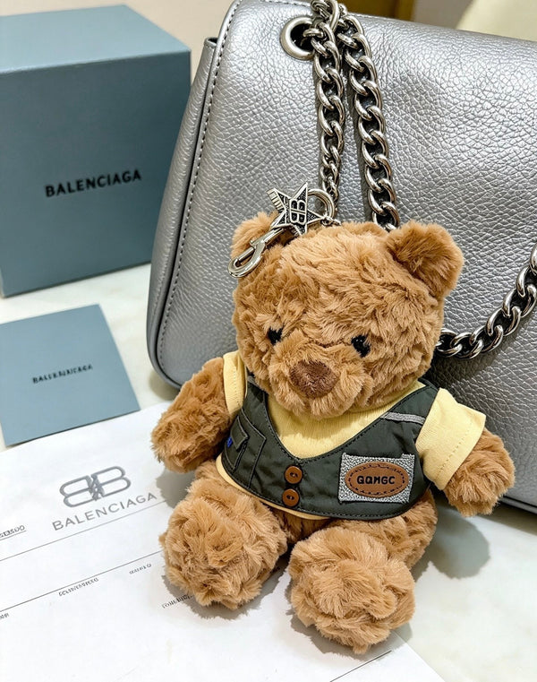 BLC Brown Plush Bear Charm