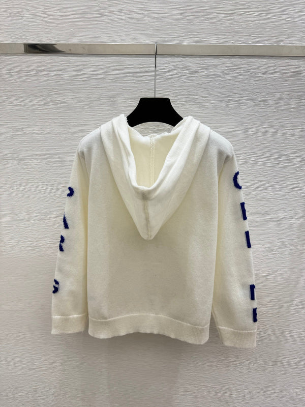 CE 2026 Hooded Zip-up Cardigan Wool 430389