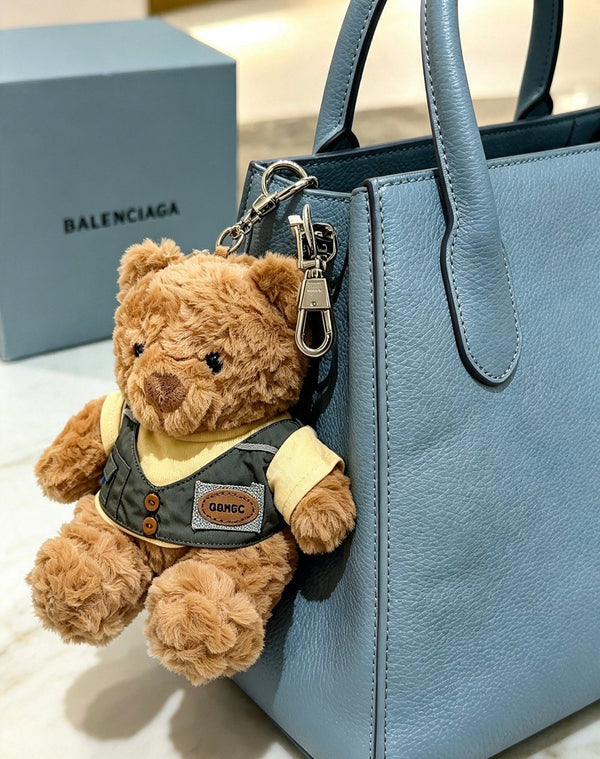 BLC Brown Plush Bear Charm