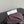BV Small Dustbag 21cm Pelle di vitello intrecciata marrone scuro