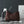 Borsa BV Pinacoteca 43 cm Pelle di vitello intrecciata nera e pelle scamosciata