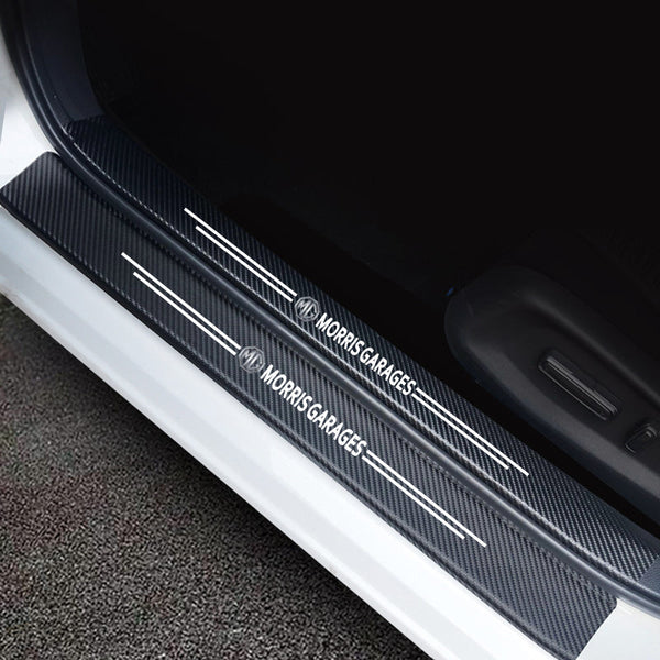 ( 4PCS ) Carbon Car Door Sills Stickers