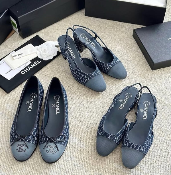 CC 25P Denim trapuntato blu nero