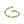LINK BRACELET GOLD WITH FRESHWATER PEARLS