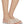 Loew Petal Anagram Leather Slides White