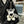 VLC Gray And White Puppy Plush Bag Charm
