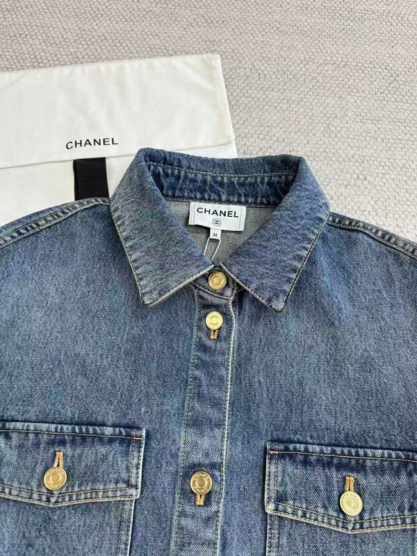 CC 2026 Denim Shirt Blue Cotton