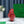 mini jodie 28 red lambskin