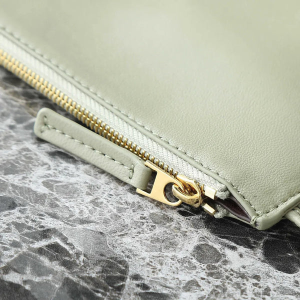 Borsa BV Pinacoteca 43 cm Pelle di vitello intrecciata travertino e pelle scamosciata