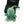 CC Cute Green Dinosaur Plush Toy Bag Charm