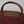 Longchamp Small Le Pliage Tote Bag Brown Burgundy Polyamide Leather