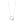 DIAMOND VINE CIRCLE PENDANT PLATINUM NECKLACE