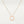 COLLANA LOVE 16MM 3 DIAMANTI
