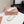 Miu Élan Bow-Detail Ballet Flat White Cowhide