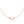 FORCE 10 PINK GOLD DIAMOND NECKLACE
