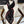 CC 2026 Chain Scarf Black Silk Cashmere 219220