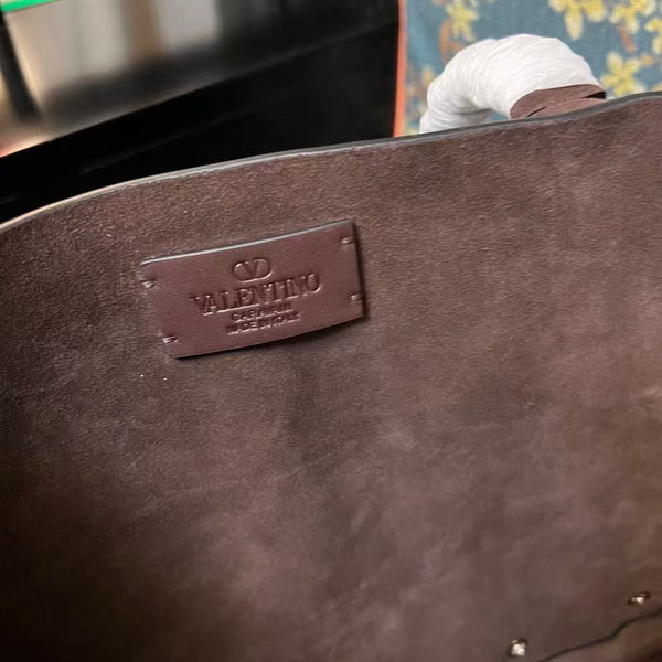 Valentino Garavani Nellcôte Suede Shopping Bag