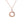 COLLANA TRINITY ARGENTO ORO ORO ROSA