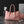 Borsa BV Pinacoteca 43 cm in pelle di vitello intrecciata rosa e pelle scamosciata