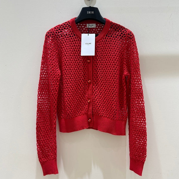 CE 2026 Crocheted Short Cardigan Wool 407222