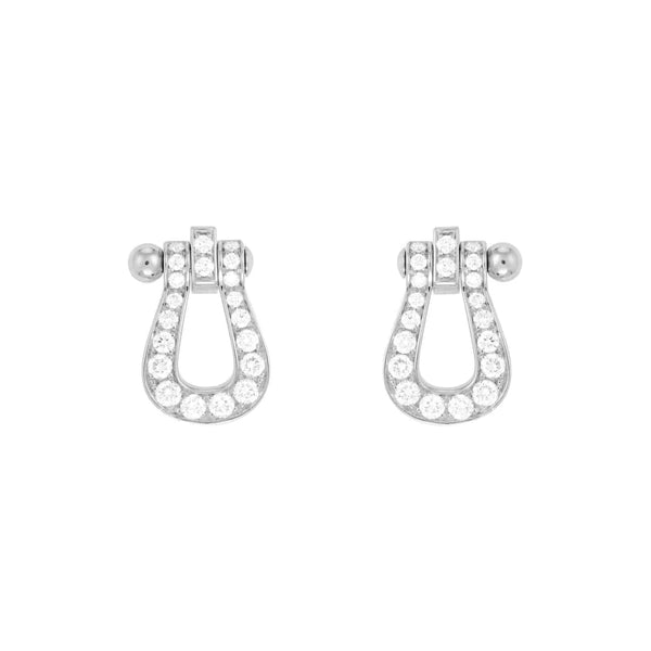 FORCE 10 FULL DIAMOND STUD EARRINGS MINI MODEL