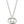 GG PEDANT SILVER NECKLACE