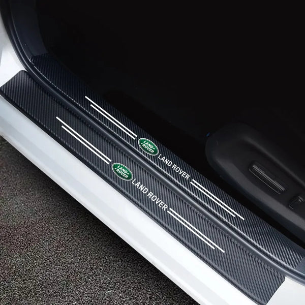 ( 4PCS ) Carbon Car Door Sills Stickers