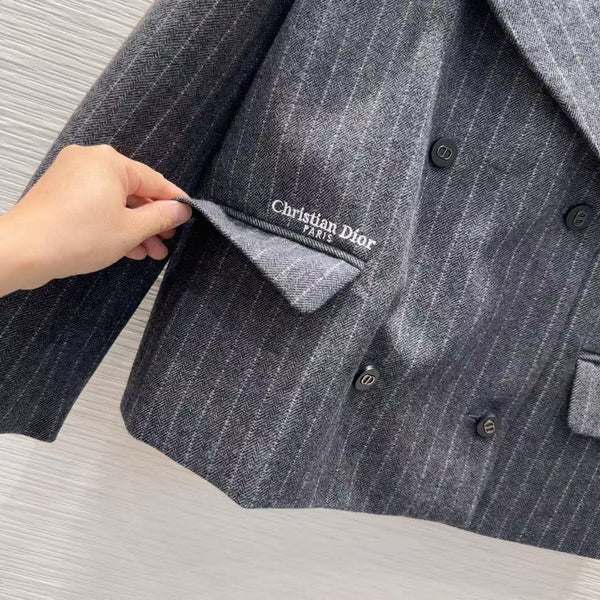 Dior 25ss Striped Suit Jacket