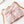 CC 24A Bowknot Kiss Lock Clutch Bag with Chain 13cm Pink Lambskin