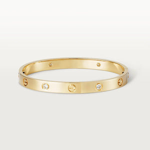 LOVE BRACELET 6.1MM 4 DIAMONDS 18k