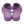 slingbacks purple black lambskin tweed