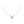 JOSEPHINE MALACHITE SILVER DIAMOND NECKLACE