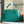 CAPUCINES MINI 21 DARK GREEN TAURILLON GOLD HARDWARE