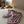 CC 25 Thong Sandal Braided Striped Pink Black