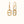 HM O'MAILLON GOLD EARRINGS