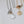 HM ROUND CARD SILVER PINK GOLD DROP NECKLACE