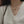 H WHITE SQUARE PINK GOLD NECKLACE
