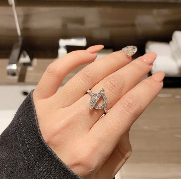 ANELLO ECHAPPEE ARGENTO DIAMANTE
