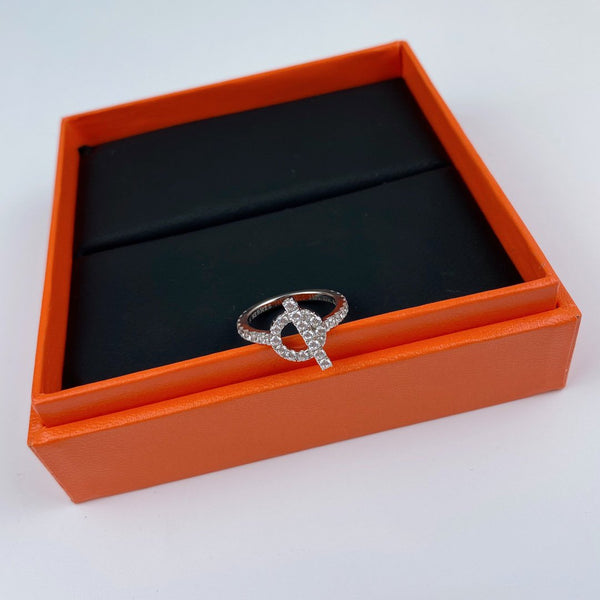 ANELLO ECHAPPEE ARGENTO DIAMANTE