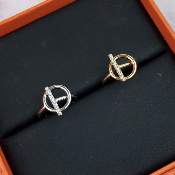 ANELLO ECHAPPEE CON DIAMANTI