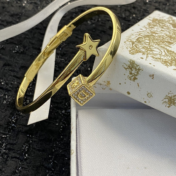 BRACCIALE CD STAR ORO DIAMANTE