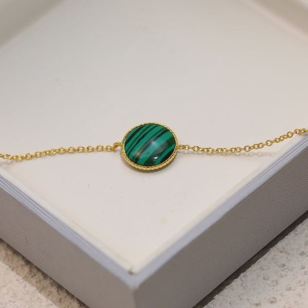 BRACCIALE IN ORO VERDE CON 1 DIAMANTE LUCKY STAR
