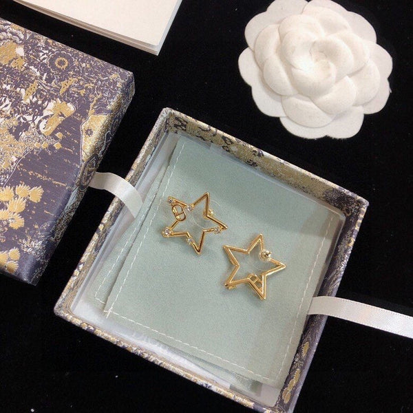 ORECCHINI CD STELLA ORO DIAMANTE