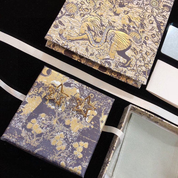 ORECCHINI CD STELLA ORO DIAMANTE