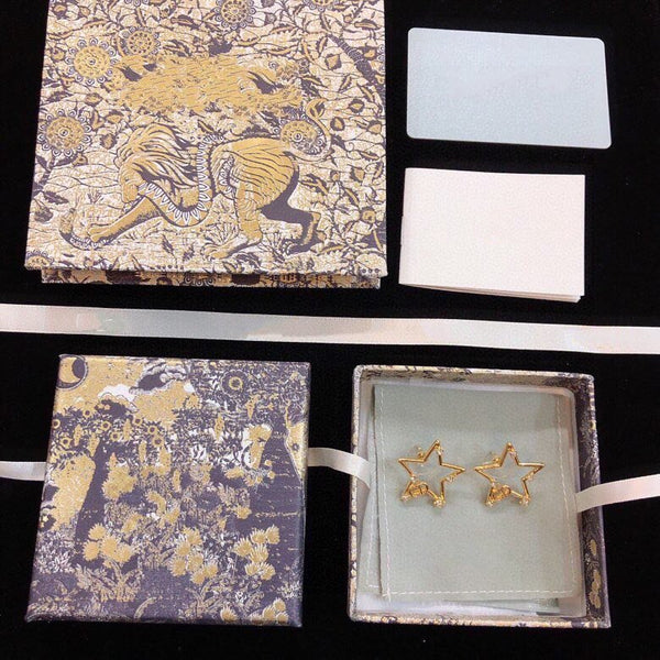 ORECCHINI CD STELLA ORO DIAMANTE