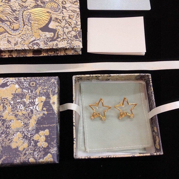 ORECCHINI CD STELLA ORO DIAMANTE
